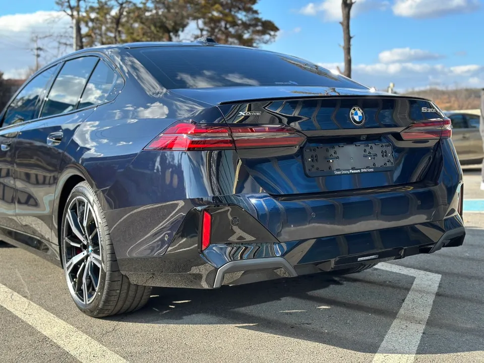 BMW 5 Series G30 PPF施工事例|韓国での実例紹介 施工写真 1-2