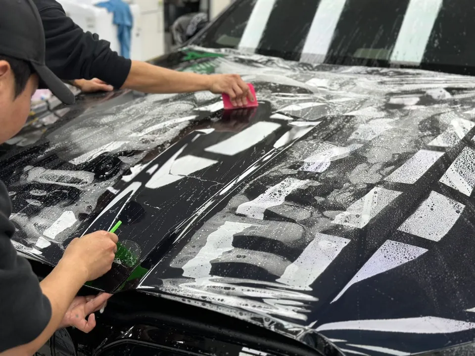 BMW 5 Series G30 PPF施工事例|韓国での実例紹介 施工写真 1-3