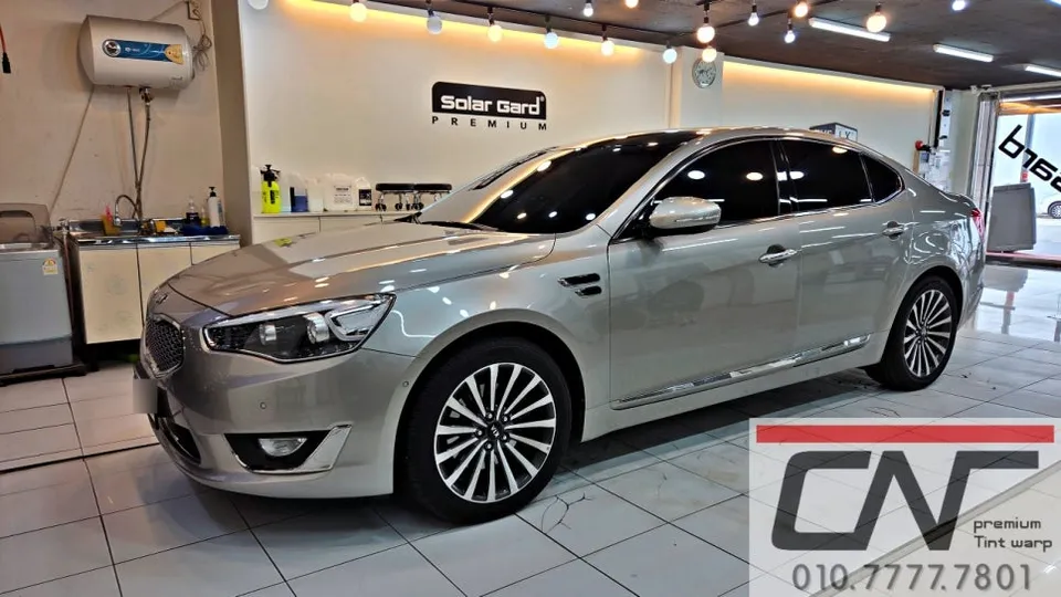 Kia K7のカーフィルム施工事例｜費用目安と仕上がり 写真