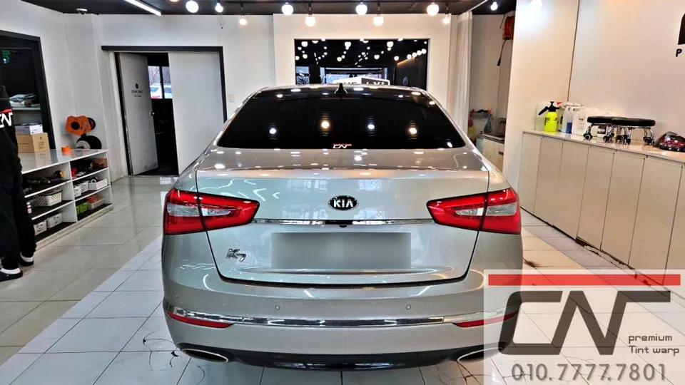 Kia K7のカーフィルム施工事例|費用目安と仕上がり 施工写真 1-3