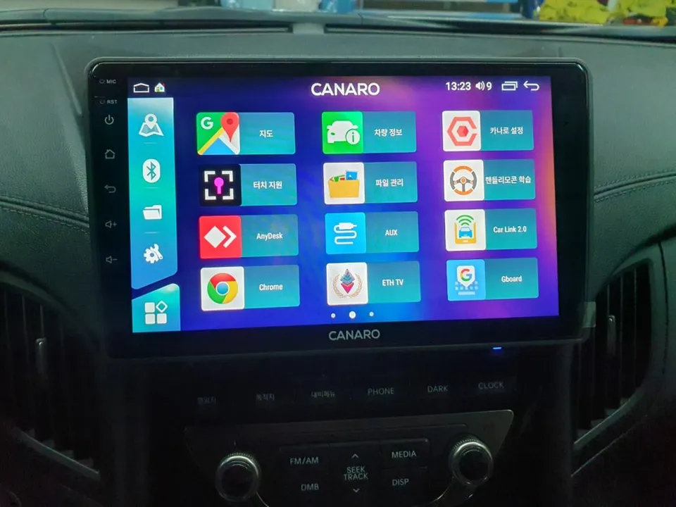 Genesis CoupeのAndroid Auto・CarPlay取付事例 施工写真 1-2