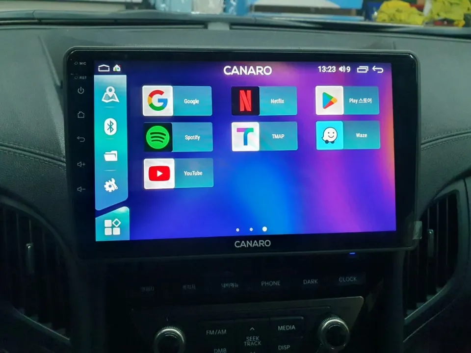 Genesis CoupeのAndroid Auto・CarPlay取付事例 施工写真 2-2
