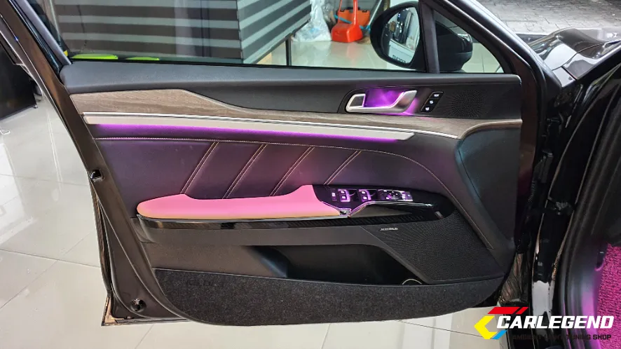 Kia K5 DL3 ambient lighting - Kia K5 DL3 Ambient Lighting Review — Before & After photo 6