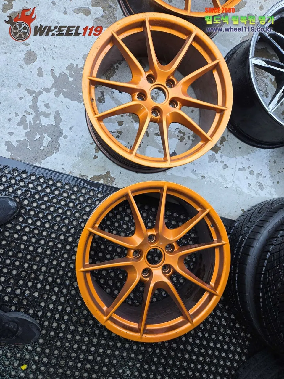 Porsche 911 Wheel Refinishing Review: Satin Platinum Finish photo 2
