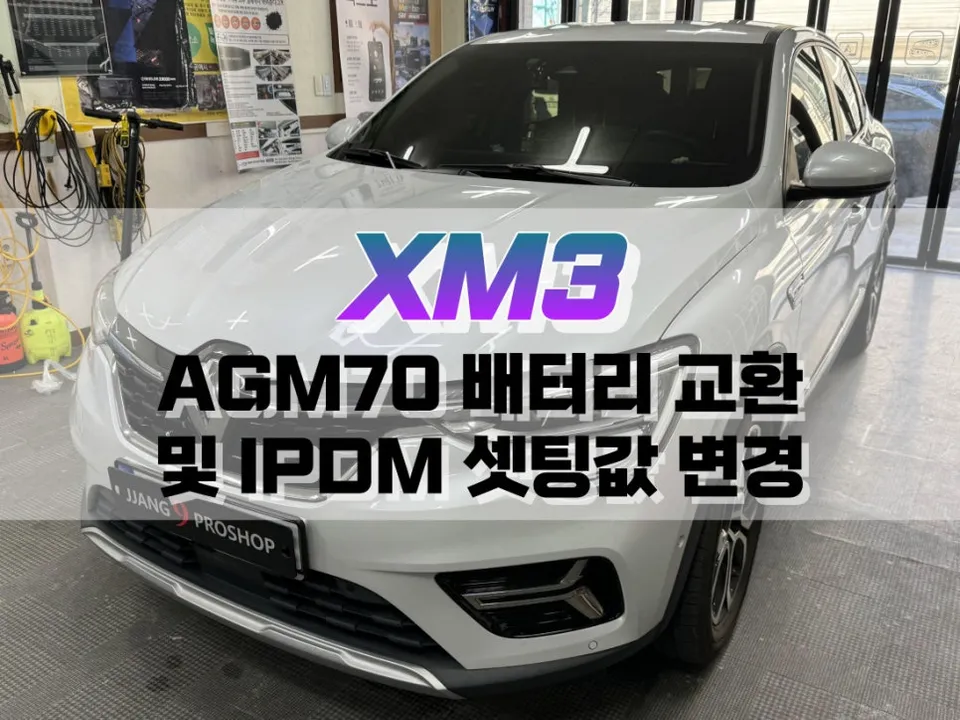 Renault Korea XM3 ppf installation result