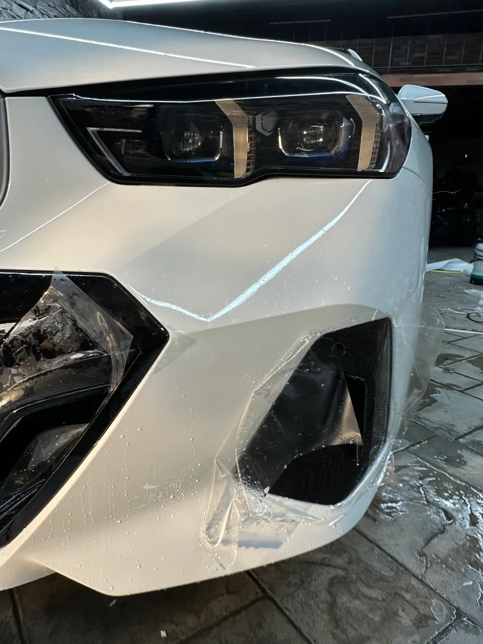 BMW 5 Series G30 PPF施工事例|ハイグロス・室内保護 施工写真 6