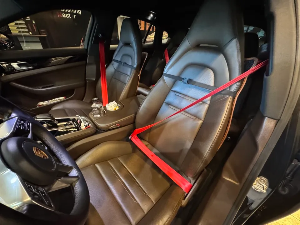 Porsche Panamera interior customization - Porsche Panamera Seatbelt Customization Review — Enhanced Interio photo 6