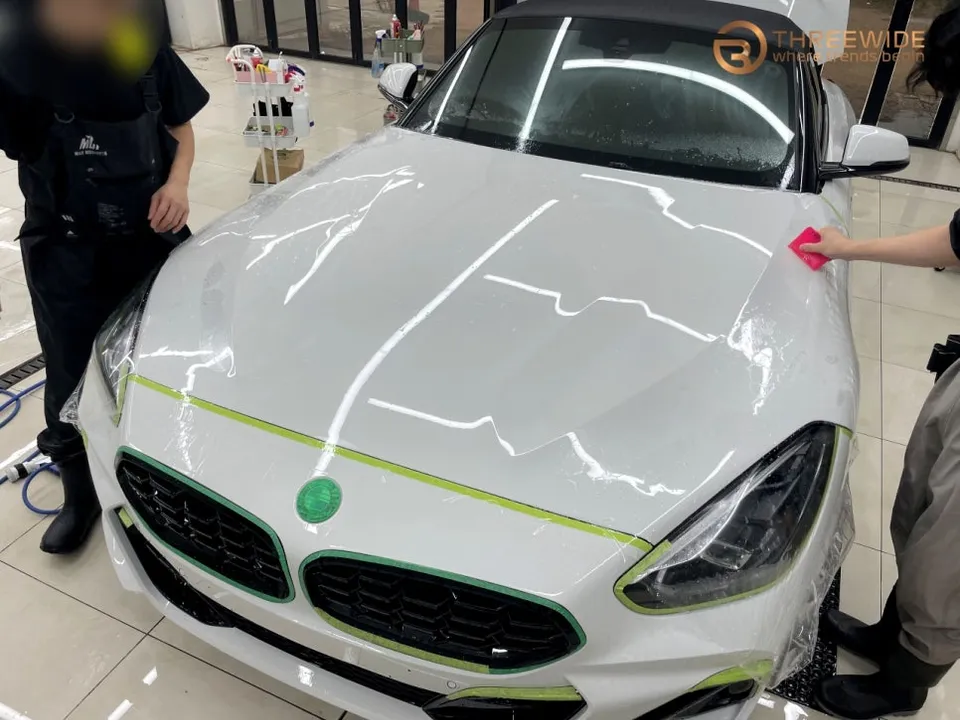 BMW Z4 PPF施工事例｜費用目安と仕上がり 施工写真 2-1
