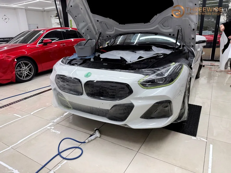 BMW Z4 PPF施工事例｜費用目安と仕上がり 施工写真 3-2