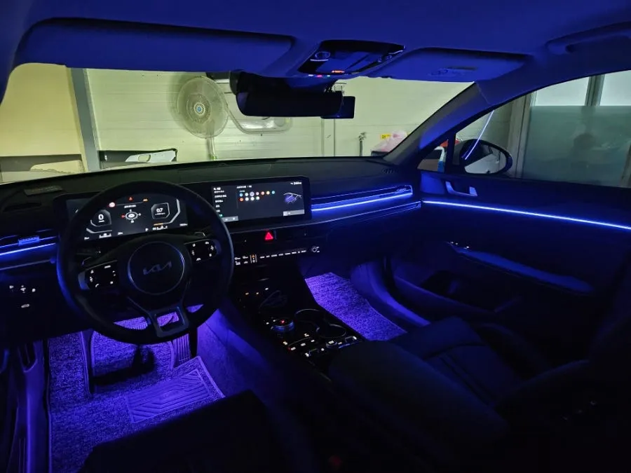 Kia K5 Ambient Lighting Upgrade: Seamless Integration
