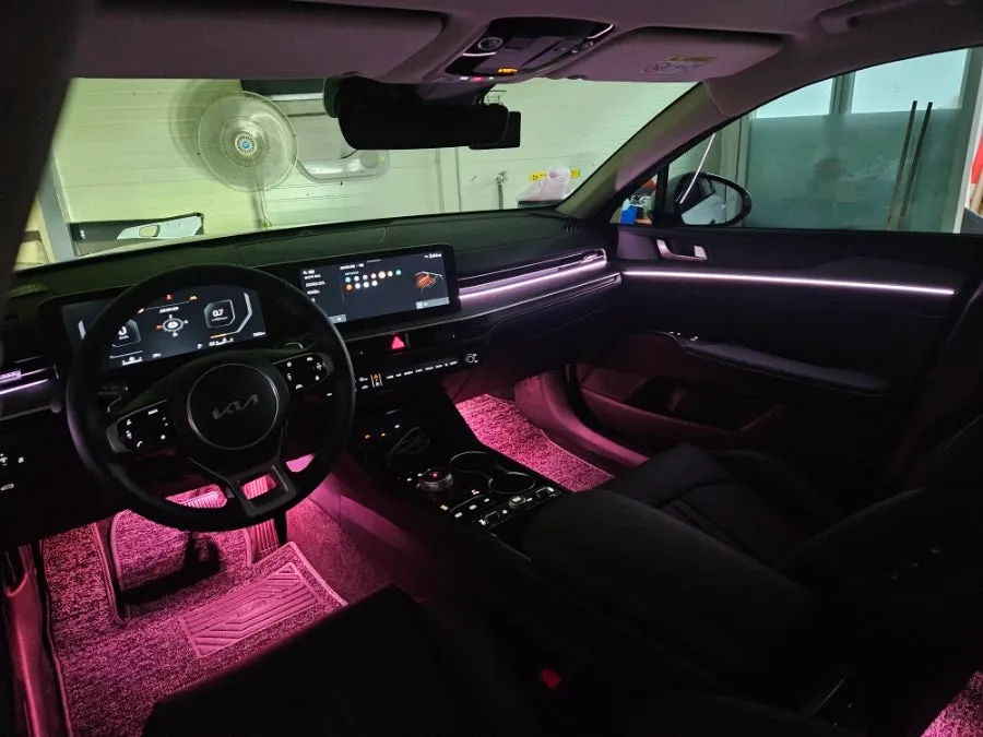 Kia K5 DL3 ambient lighting - Kia K5 Ambient Lighting Upgrade: Seamless Integration photo 4