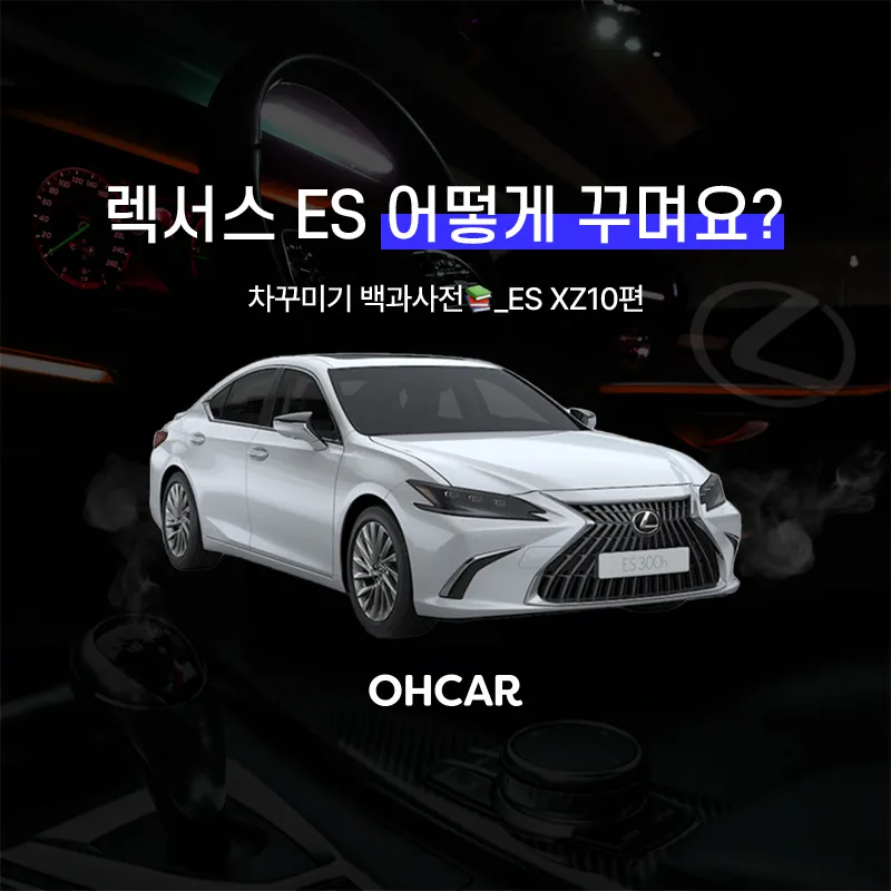 Lexus ES accessories installation result