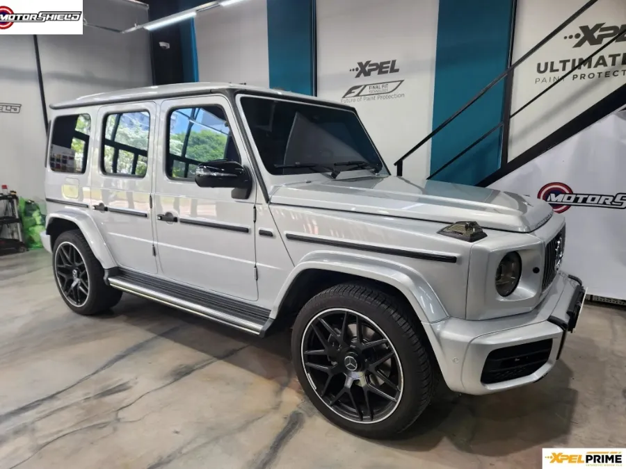 Mercedes-Benz G-WagonのPPF施工事例|費用目安・仕上がり 施工写真 2-1