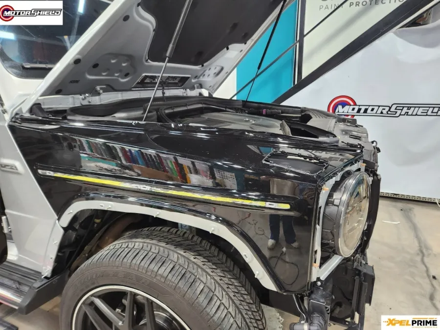 Mercedes-Benz G-WagonのPPF施工事例|費用目安・仕上がり 施工写真 1-3