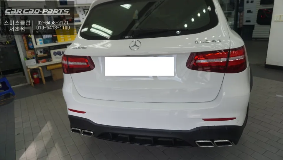 Mercedes-Benz GLC 43 AMGのAndroid Auto・CarPlay取付事例 施工写真 4-2