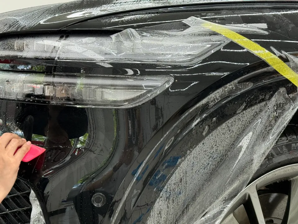 Genesis GV70 PPF施工事例:費用目安と仕上がり 施工写真 3-2