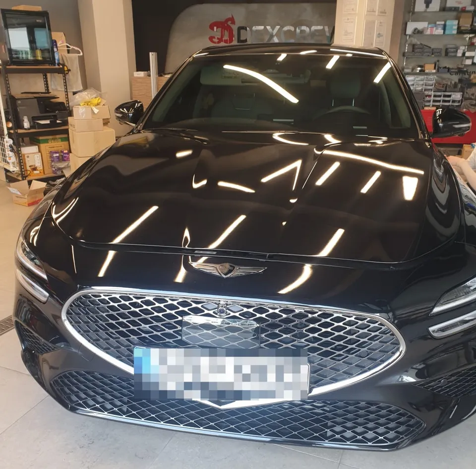 Genesis G70 Body Kit Review — Black Grille Upgrade
