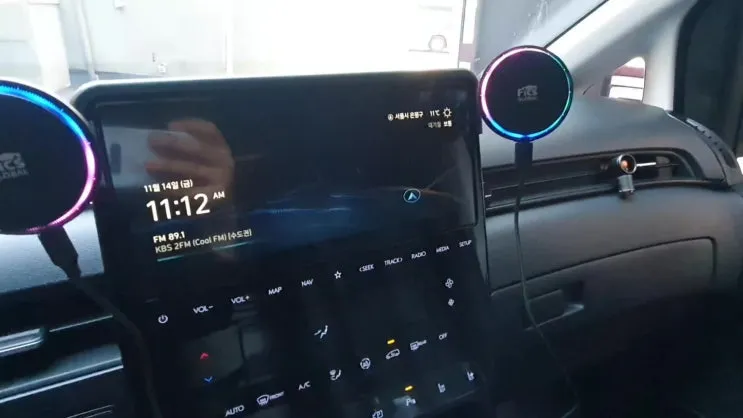 Hyundai Stariaのドライブレコーダー取付事例 写真