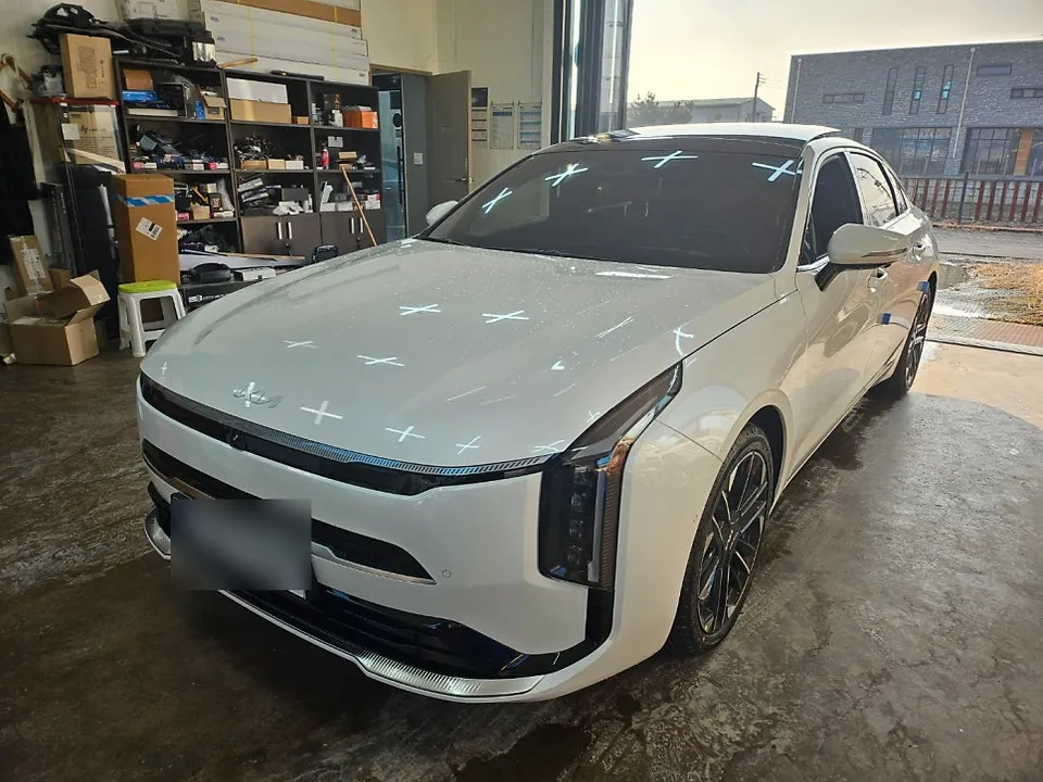 Kia K8 ghost door installation result