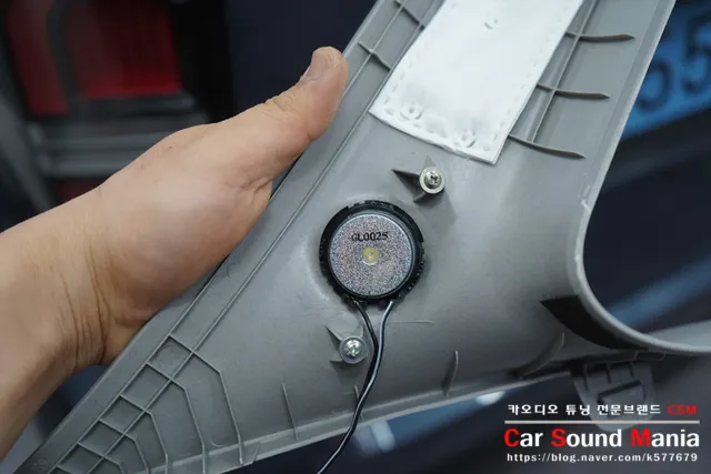 Kia Ray EVのカーオーディオ施工事例 施工写真 2-2