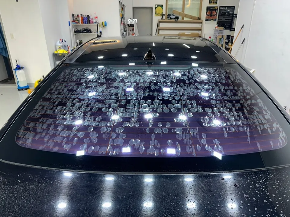 Hyundai Grandeur HGのカーフィルム施工事例 施工写真 3-1