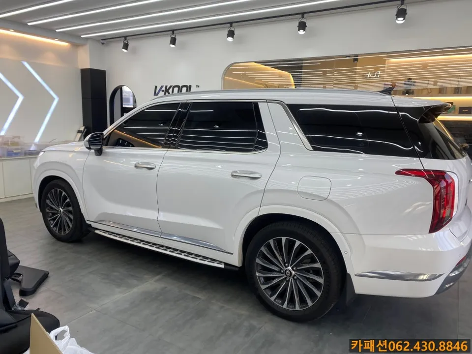 Hyundai Palisade steering wheel installation result