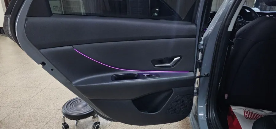 Hyundai Elantra CN7 ambient lighting - Hyundai Elantra CN7 Ambient Lighting Review — Cost & Results photo 4