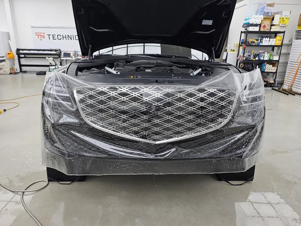 Genesis G80のPPF施工事例|費用目安と仕上がり 施工写真 3-2
