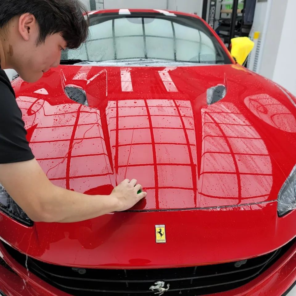 フェラーリ ポルトフィーノ PPF施工事例|費用目安・仕上がり 施工写真 3-2