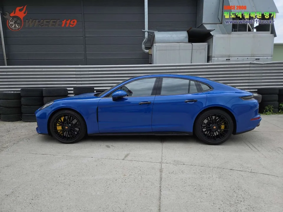 Porscheのホイールリペア・塗装事例 施工写真 5