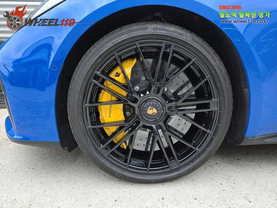 Porscheのホイールリペア・塗装事例 施工写真 6