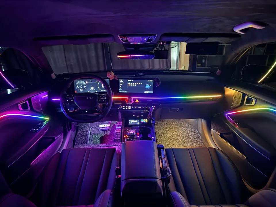 Kia K8 Ambient Lighting Review — Cost & Results photo 2