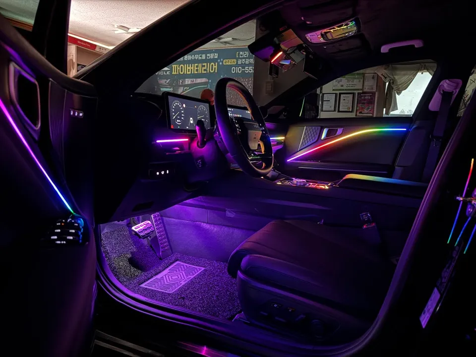 Kia K8 ambient lighting - Kia K8 Ambient Lighting Review — Cost & Results photo 3
