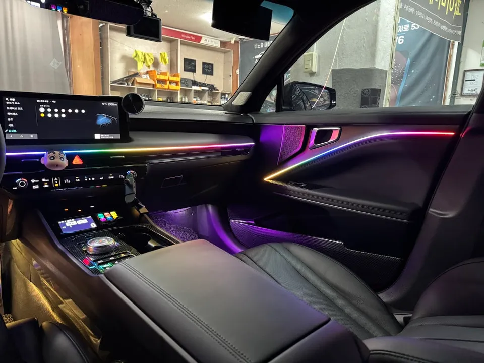 Kia K8 ambient lighting - Kia K8 Ambient Lighting Review — Cost & Results photo 5