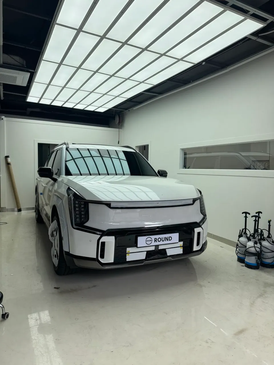 Kia EV9 PPF施工事例|費用目安と仕上がり 施工写真 2-1
