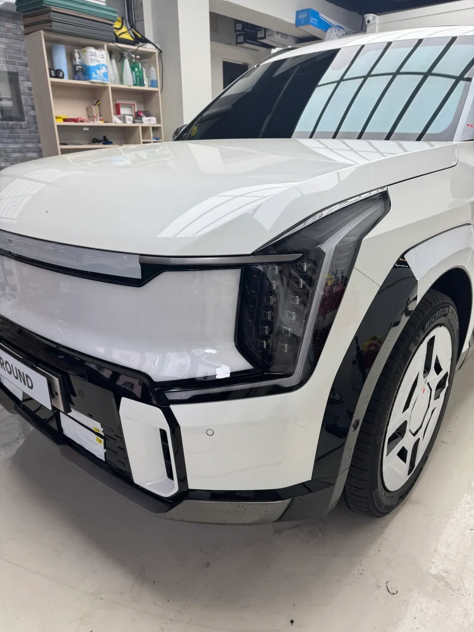Kia EV9 PPF施工事例|費用目安と仕上がり 施工写真 2-2