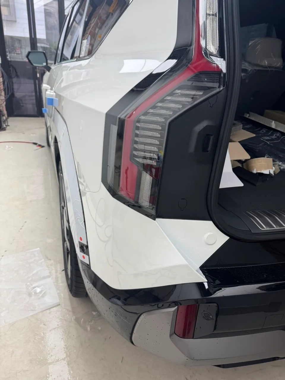 Kia EV9 PPF施工事例|費用目安と仕上がり 施工写真 3-3