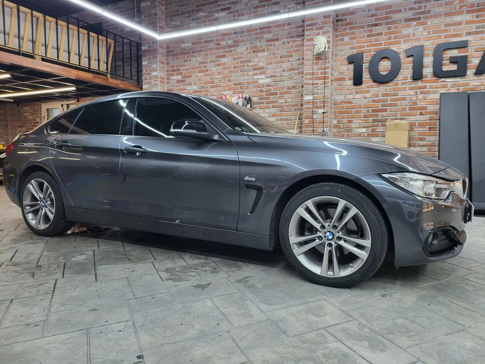 BMW 420D Vinyl Wrap Review: Carmine Red Transformation photo 2