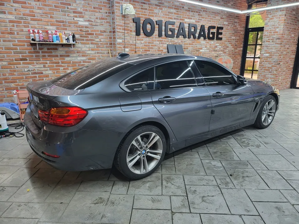 BMW 420D vinyl wrap - BMW 420D Vinyl Wrap Review: Carmine Red Transformation photo 3