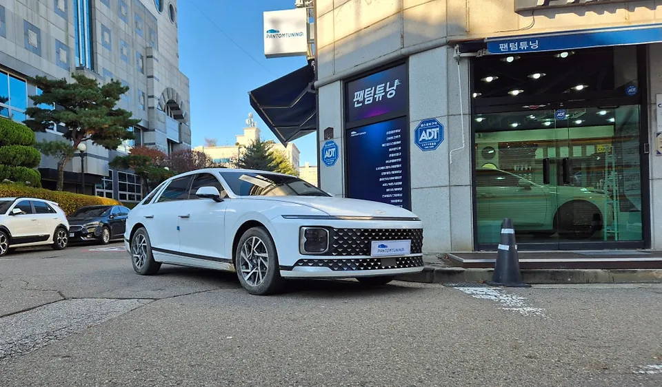Hyundai Grandeur GN7 surround view camera installation result