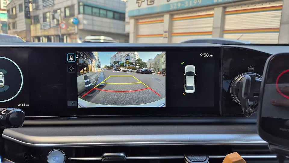 Hyundai Grandeur GN7 surround view camera - Hyundai Grandeur GN7 Surround View Camera Review photo 3