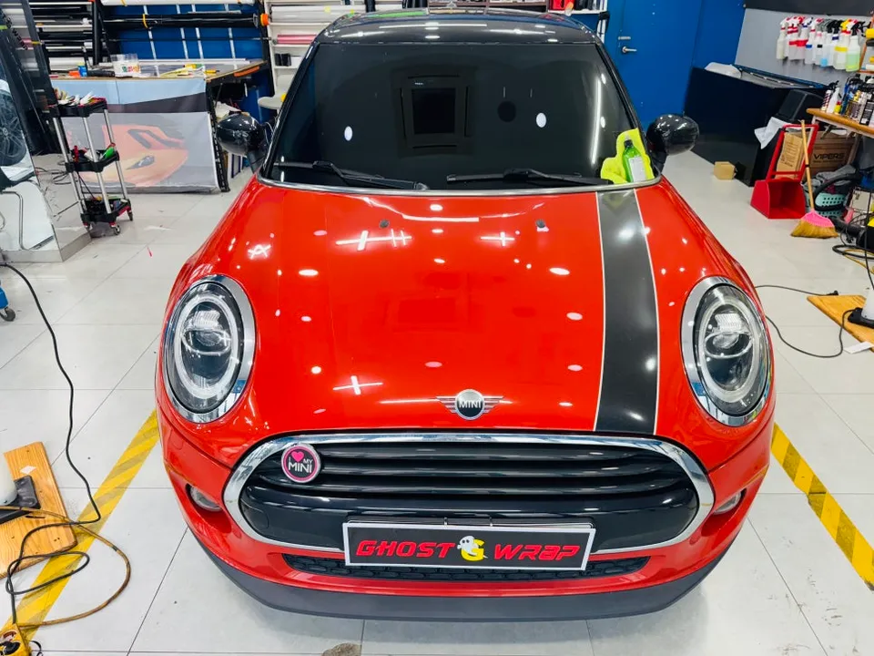 MINI MINI Cooperのガラスコーティング事例|費用目安・仕上がり 施工写真 2-2