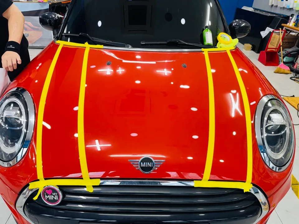 MINI MINI Cooperのガラスコーティング事例|費用目安・仕上がり 施工写真 1-3