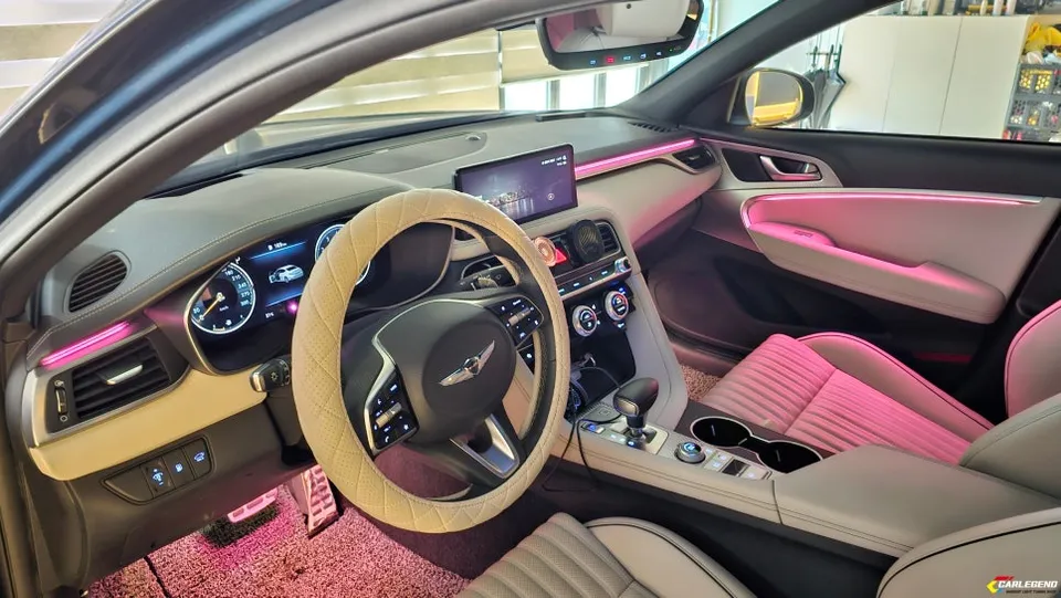 Genesis G70 ambient lighting - Genesis G70 Ambient Lighting Review — Luxurious Interior Mood photo 5