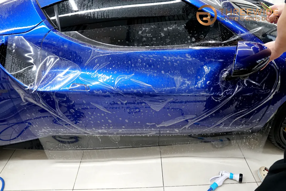 Ferrari 296 GTS PPF施工事例|韓国での実例紹介 施工写真 1-3
