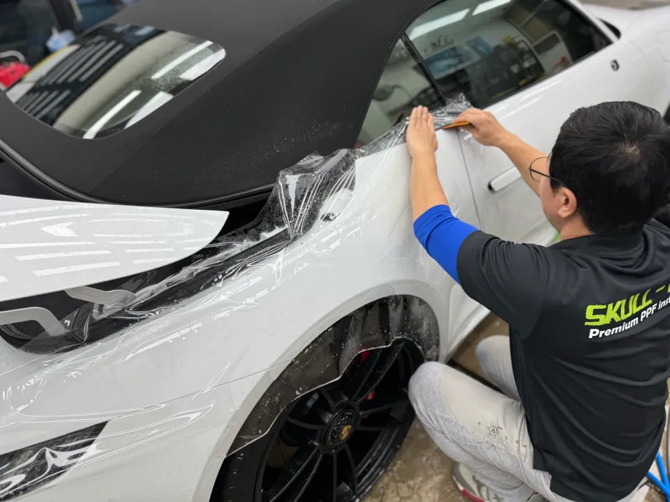 ポルシェ 911 カレラ PPF施工事例|費用目安・仕上がり 施工写真 2-1