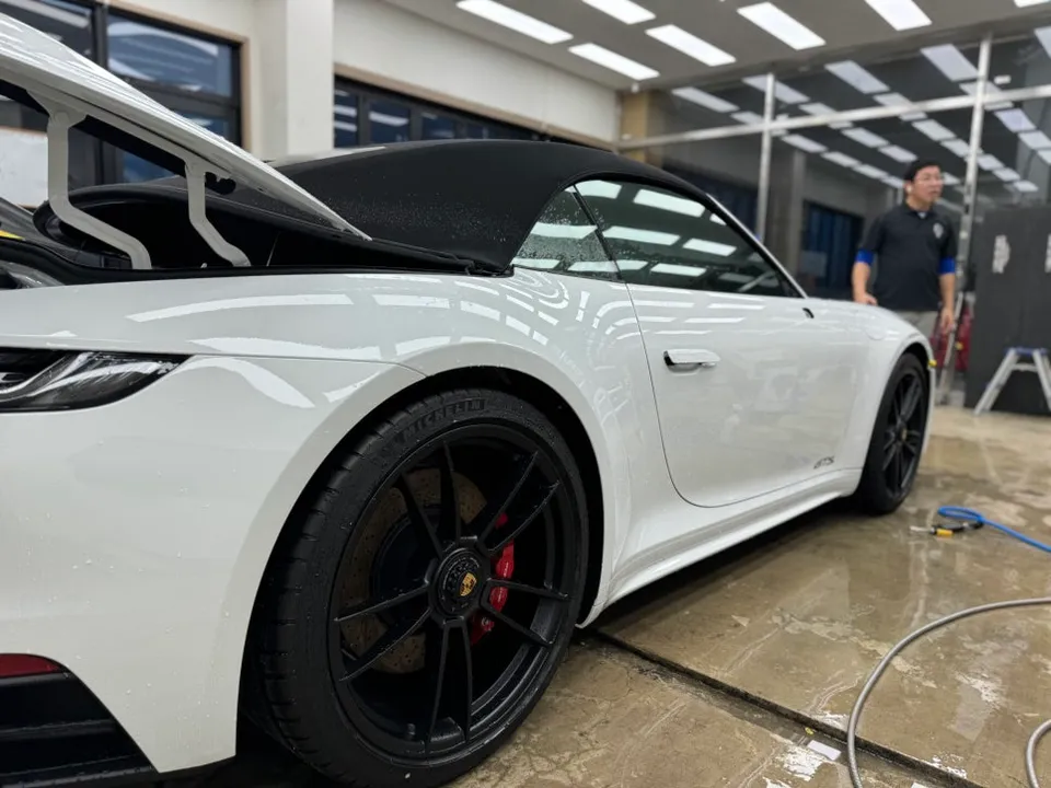 ポルシェ 911 カレラ PPF施工事例|費用目安・仕上がり 施工写真 3-1