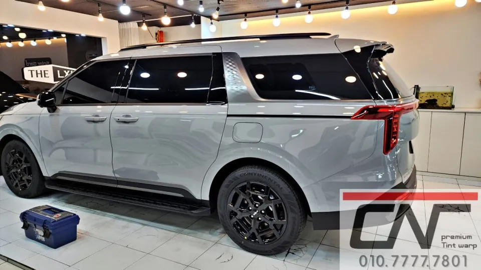 Kia Carnival 4th Genのカーフィルム施工事例｜費用目安・仕上がり 施工写真 2-2