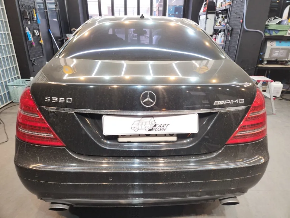 Mercedes-Benz S-Class ceramic coating - Mercedes-Benz S-Class Ceramic Coating Review — Bird Dropping Dama photo 3