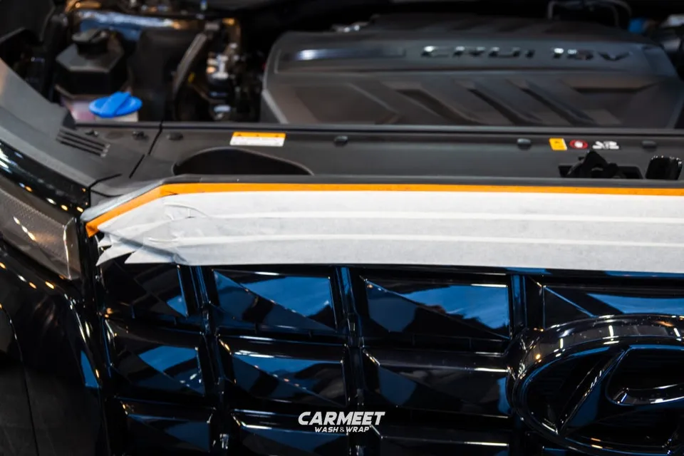 Kia Palisade vinyl wrap - Kia Palisade Vinyl Wrap Review — Forged Carbon Point Wrap photo 4